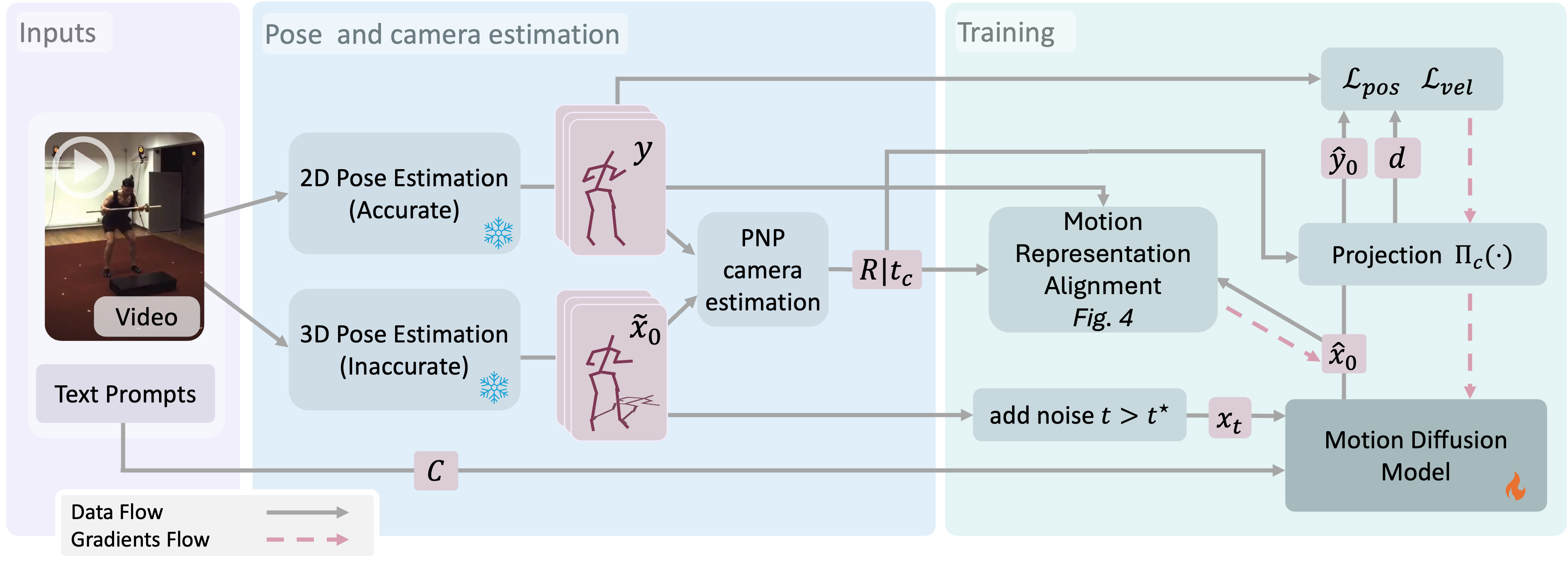 VideoMDM training pipeline